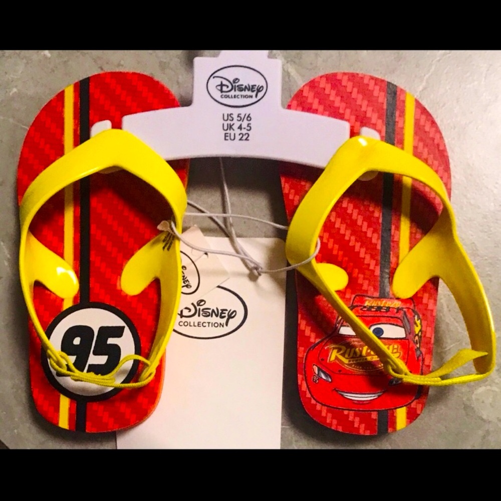 Disney Cars Theme Boy Sandal's NWT